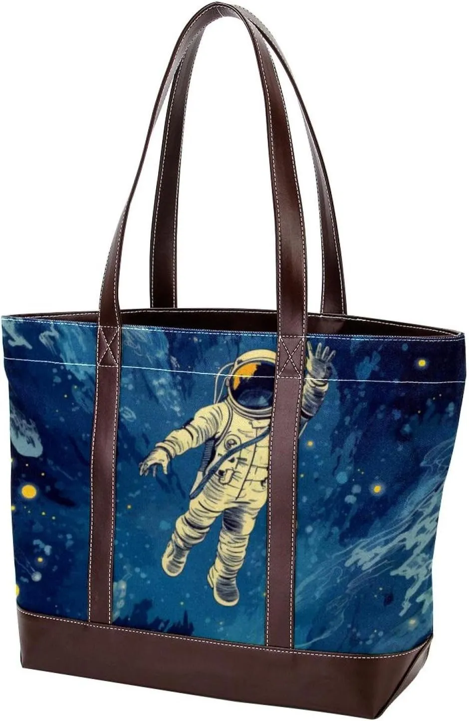 Purses for Women,Tote Bag for Women,Handbags for Women,Fantasy Universe Space Theme