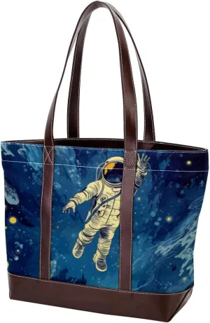 Purses for Women,Tote Bag for Women,Handbags for Women,Fantasy Universe Space Theme