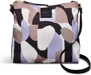 RADLEY London Argyll Street Geo Responsible Women’s Medium Recycled Fabric Ziptop Crossbody Bag, Thistle