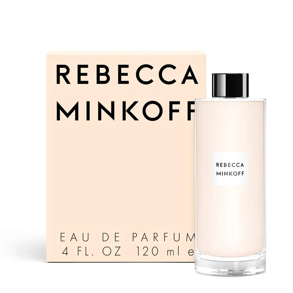 Rebecca Minkoff Fragrance For Women - Top Notes Of Italian Bergamot And Black Currant - Flowery Heart Notes Of Jasmine - Base Notes Of Tonka Bean - 4.2 Oz EDP Spray Refill.