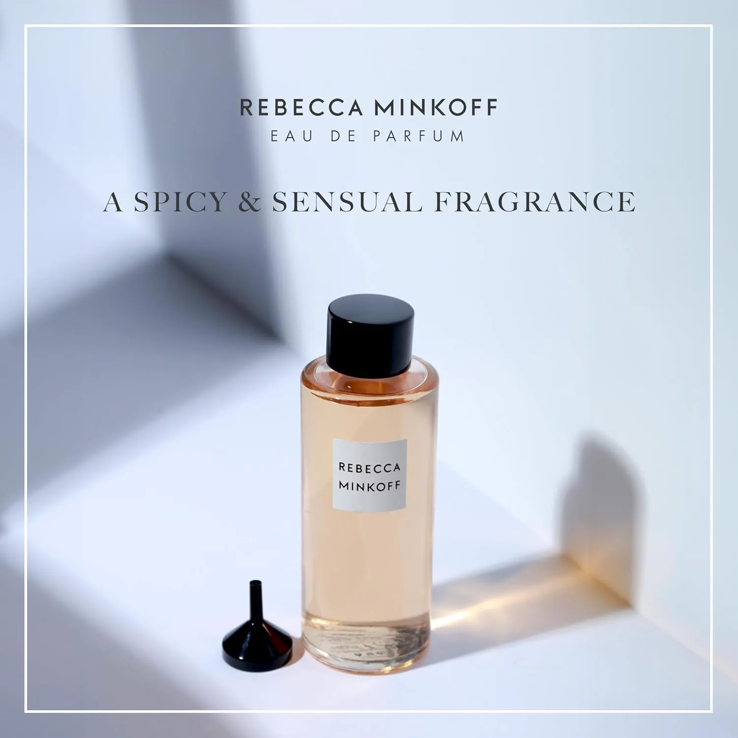 Rebecca Minkoff Fragrance For Women - Top Notes Of Italian Bergamot And Black Currant - Flowery Heart Notes Of Jasmine - Base Notes Of Tonka Bean - 4.2 Oz EDP Spray Refill.