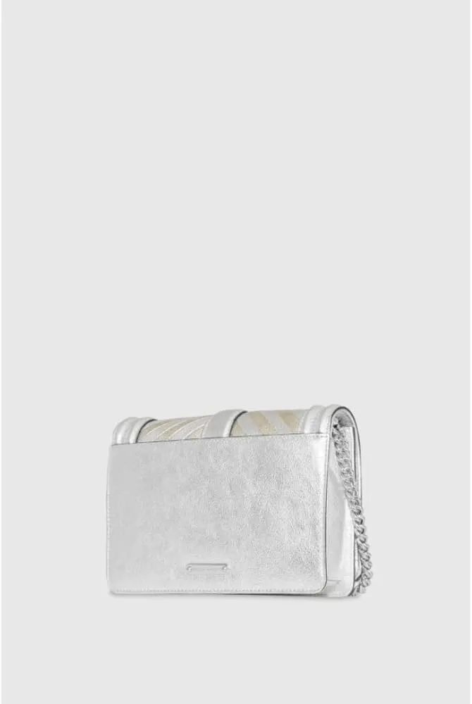 Rebecca Minkoff Women's Chevron Quilted Love Crossbody Bag