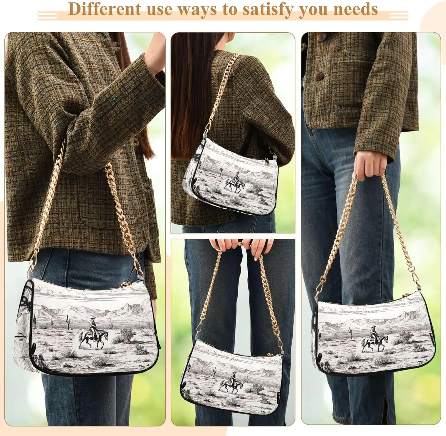 Regatta Painting Claude Monet Womens Purse Hobo Party Clutch Womens Trendy Handbags Chain over Shoulder Purse
