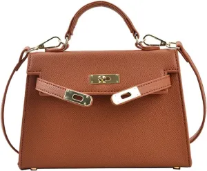 Retro handbag women, new senior sense of commuting shoulder bag