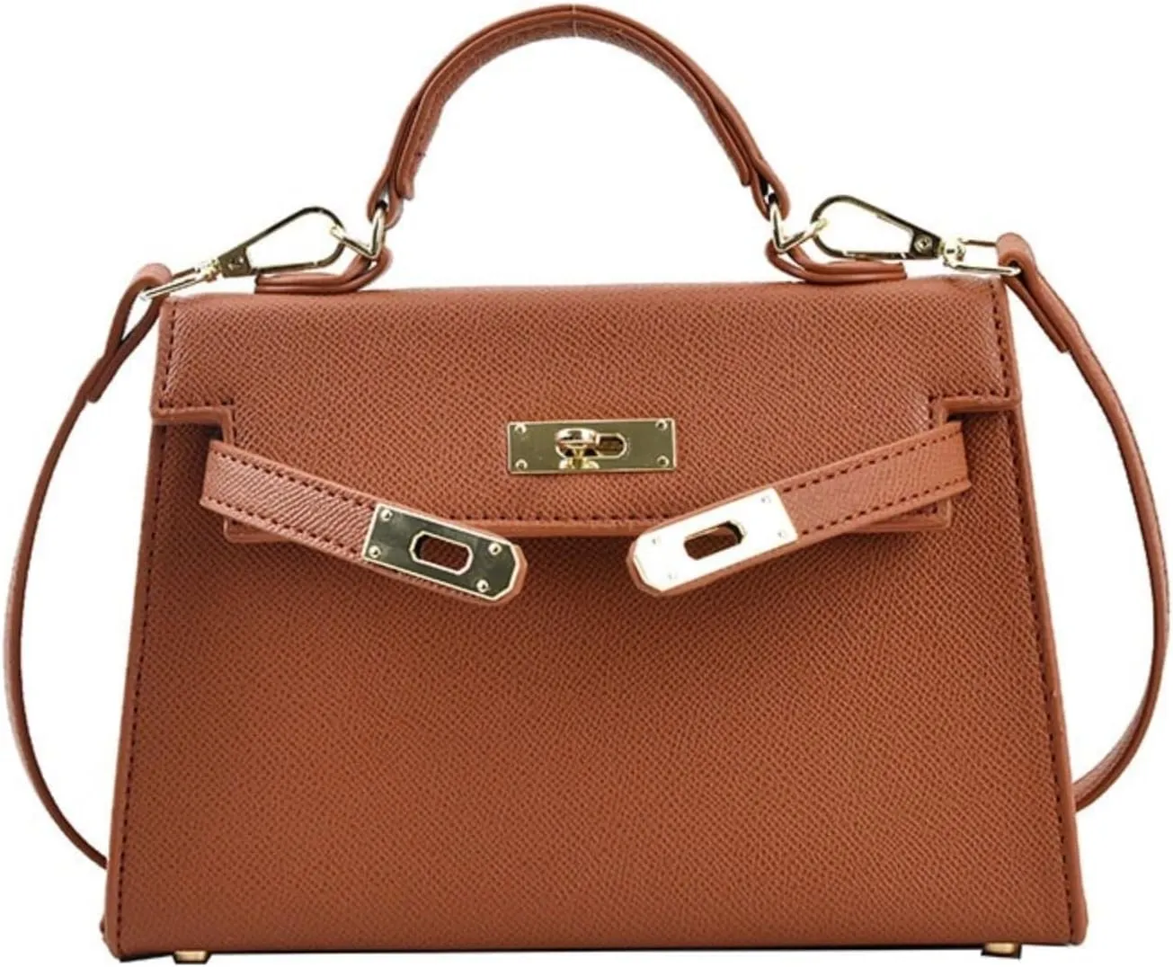 Retro handbag women, new senior sense of commuting shoulder bag
