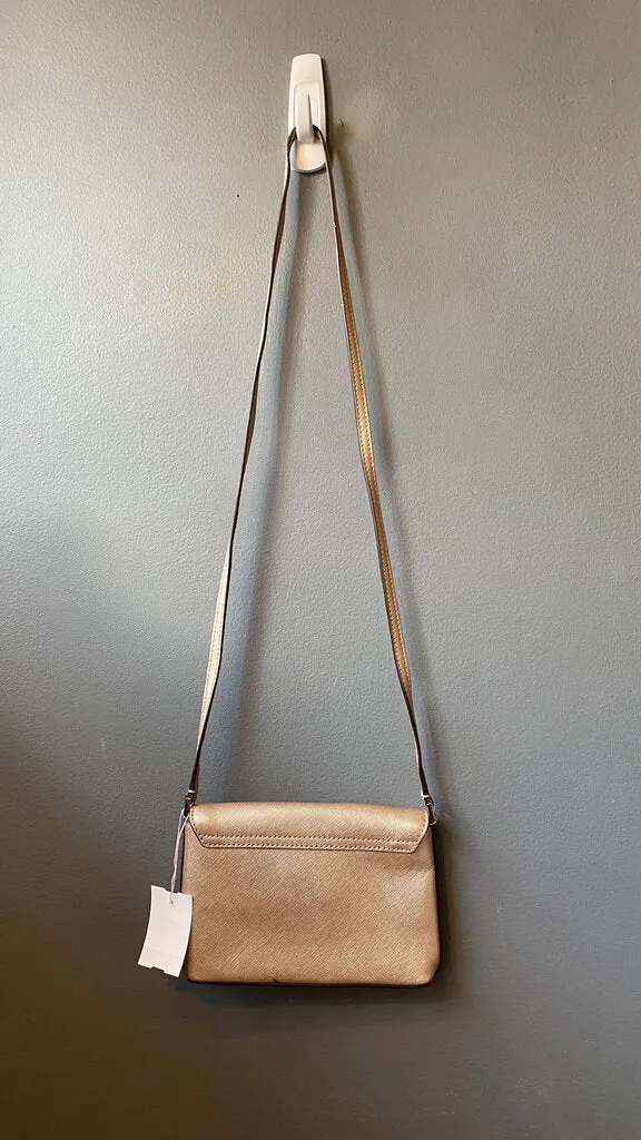 Saffiano Turnlock Crossbody