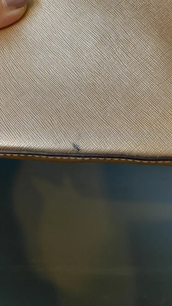 Saffiano Turnlock Crossbody