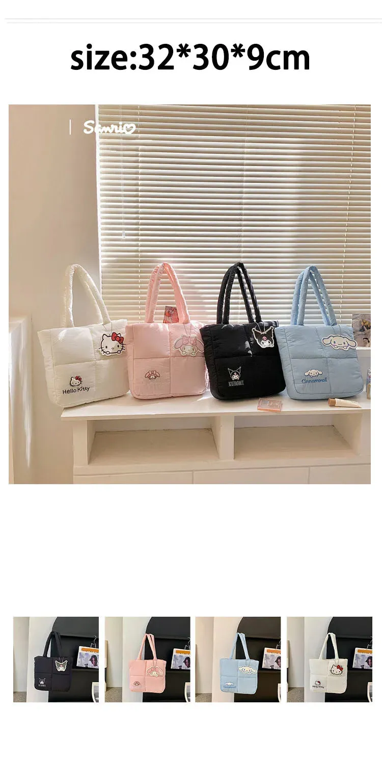 Sanrio Hello Kitty Puffer Shoulder Bag | Puffy Tote Bag