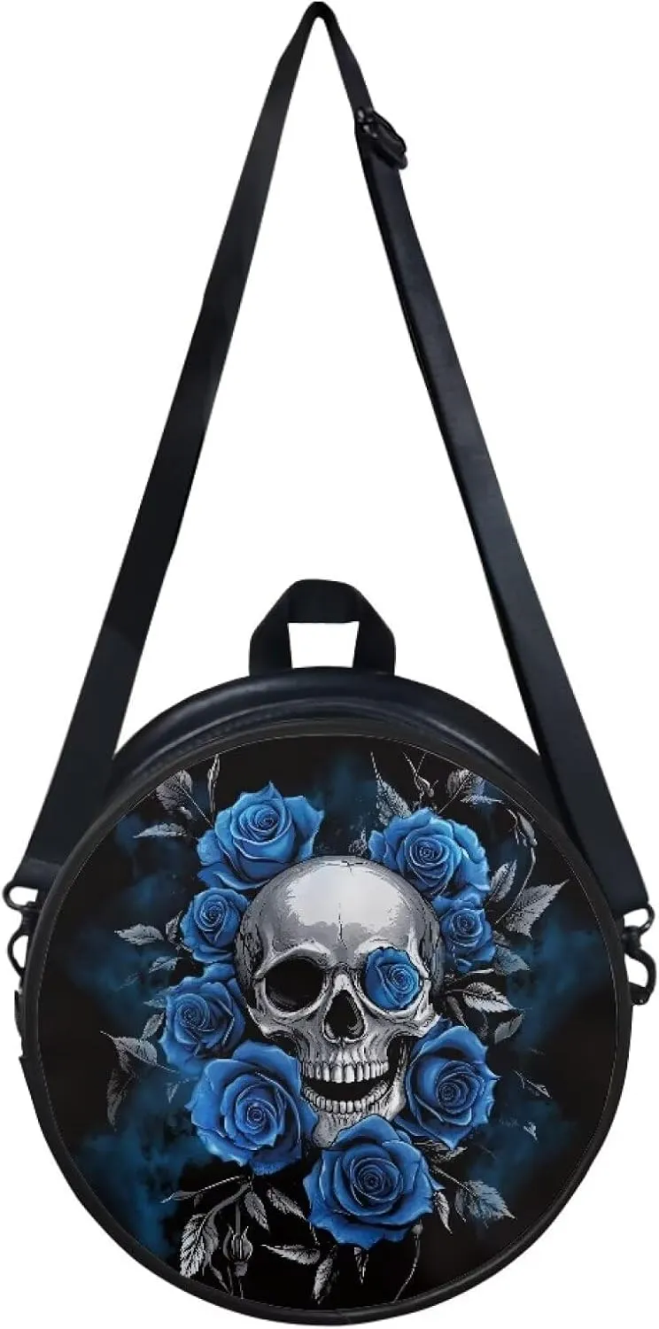 SEANATIVE Crossbody Round Bag for Women Fashion Handbags Wallet Lightweight Casual Shoulder Bag Purse