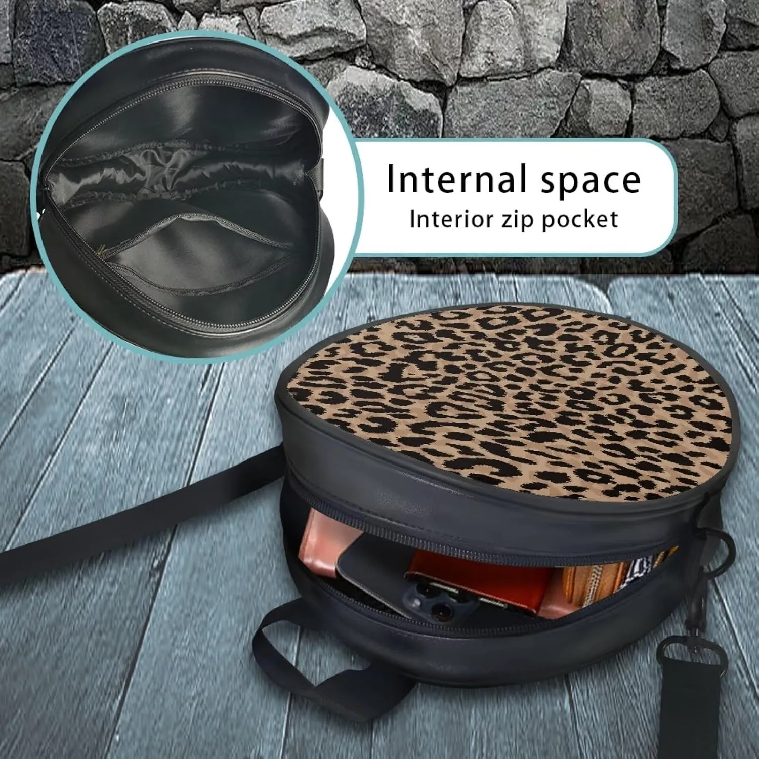 SEANATIVE Crossbody Round Bag for Women Fashion Handbags Wallet Lightweight Casual Shoulder Bag Purse