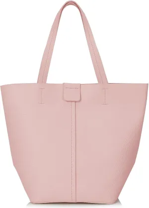 Shoulder Bag Women's 2 Piece Bucket Bag Set Soft Leather Tote & Crossbody Purse with Slouchy Hobo
