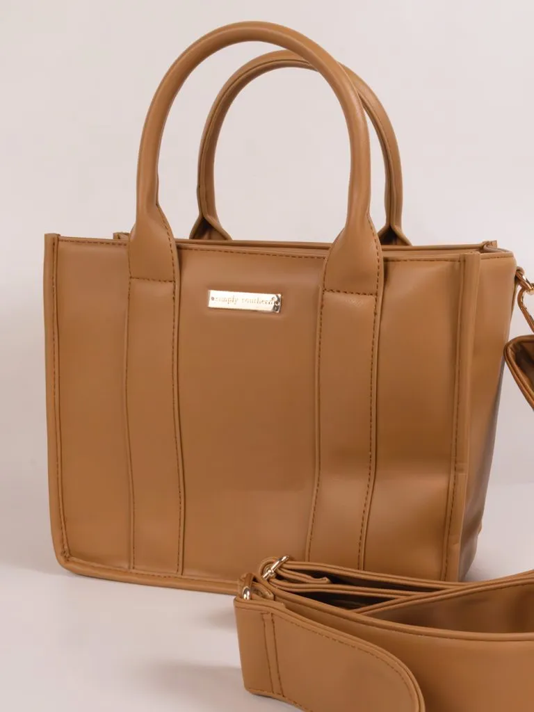 Simply Southern Leather Crossbody Medium Bag
