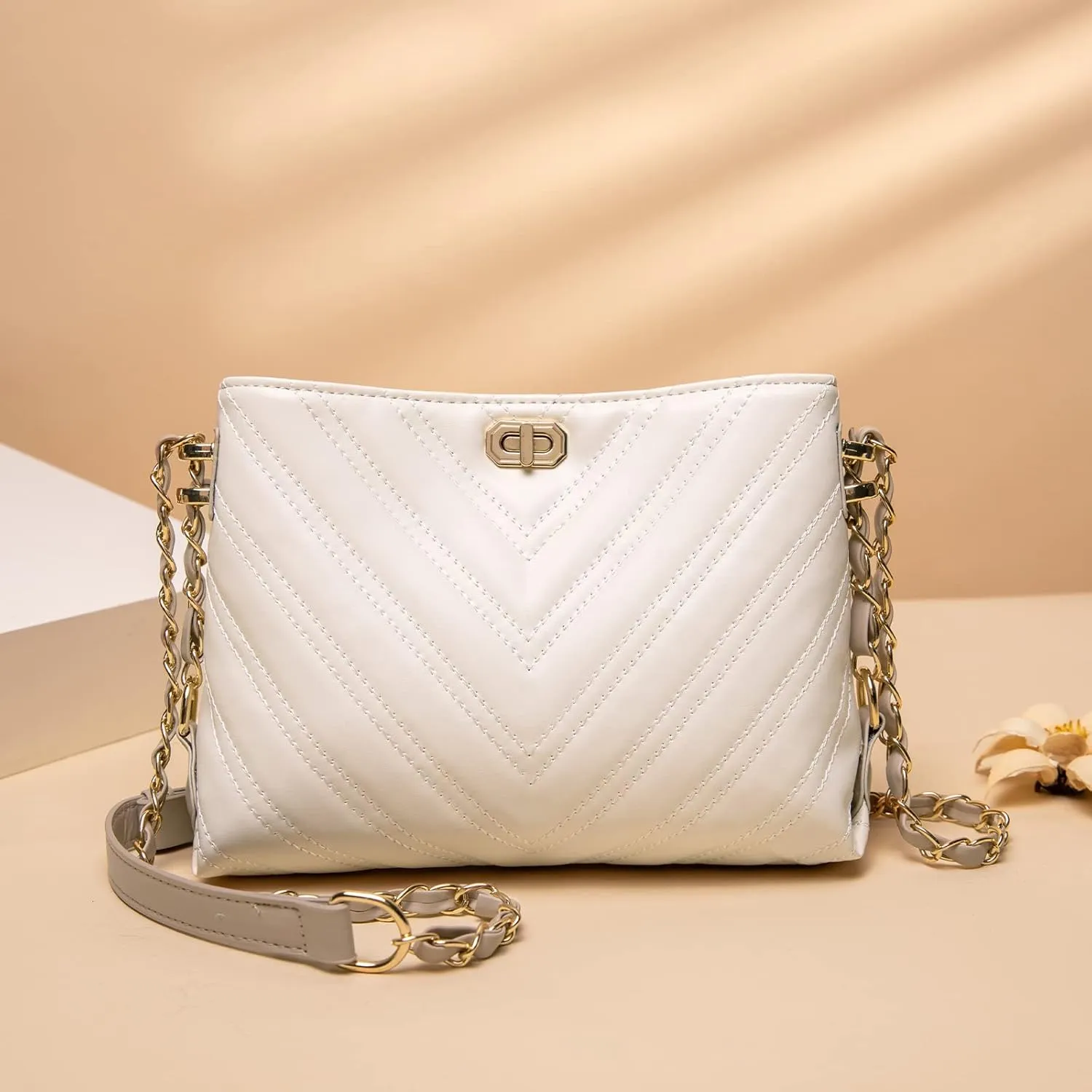 Small Crossbody Bags for Women Purses Fashion Leather Lightweight Handbags Shoulder Bag