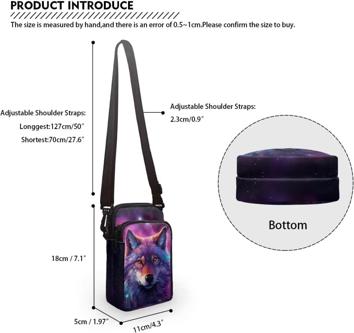 Small Crossbody Purse for Women Kids Shoulder Messenger Bag