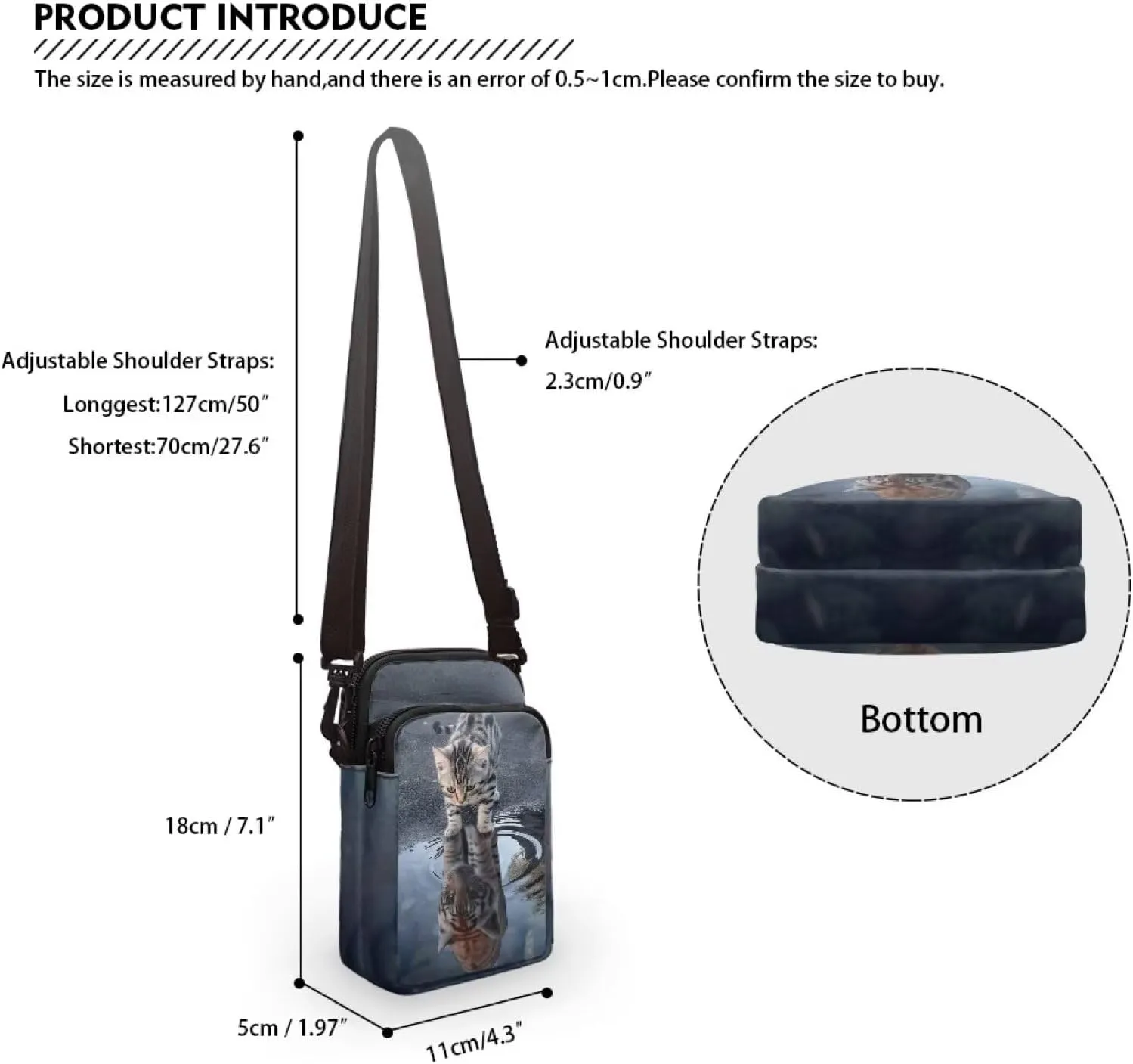 Small Crossbody Purse for Women Kids Shoulder Messenger Bag