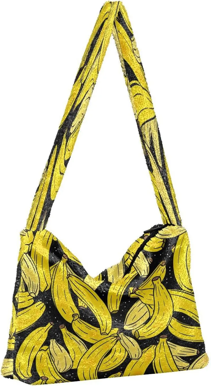 Solar System in Front of Planet Women's Shoulder Handbags, Womans Handbags, Autumn Handbags