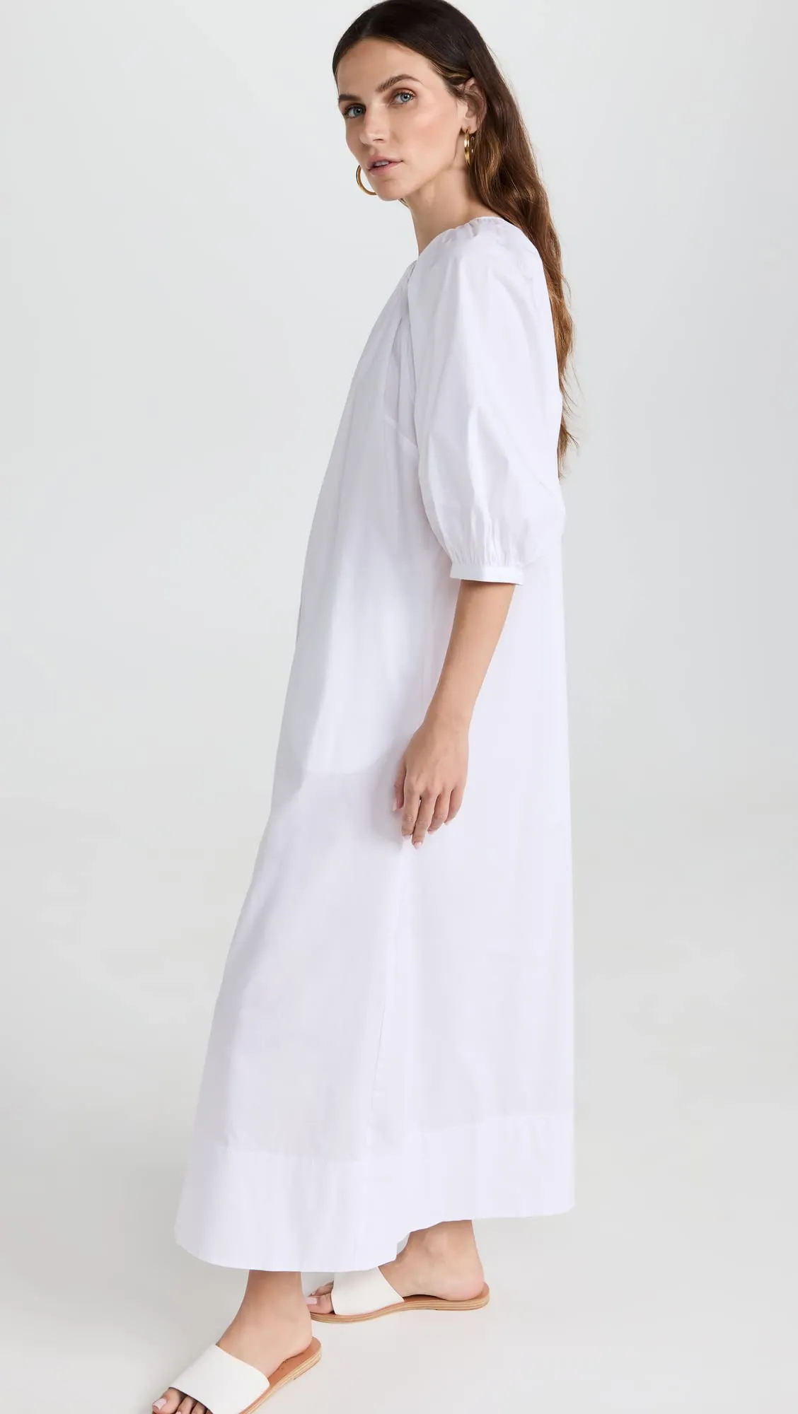 STAUD Women's Vincent Dress X-Small White
