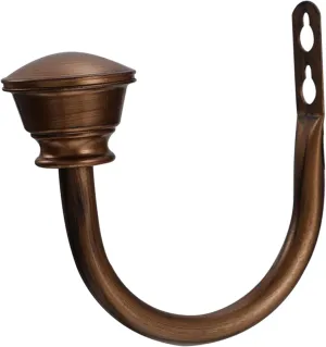STOBAZA 2pcs U-Shape Curtain Holdbacks Gold Wall Hooks Heavy Duty Door Hanger Hooks for Coats Belt Handbags