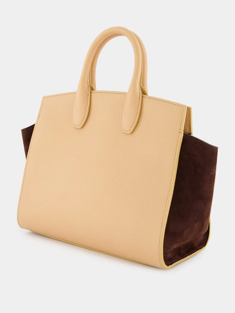 Studio Medium Hammered Calfskin Soft Bag