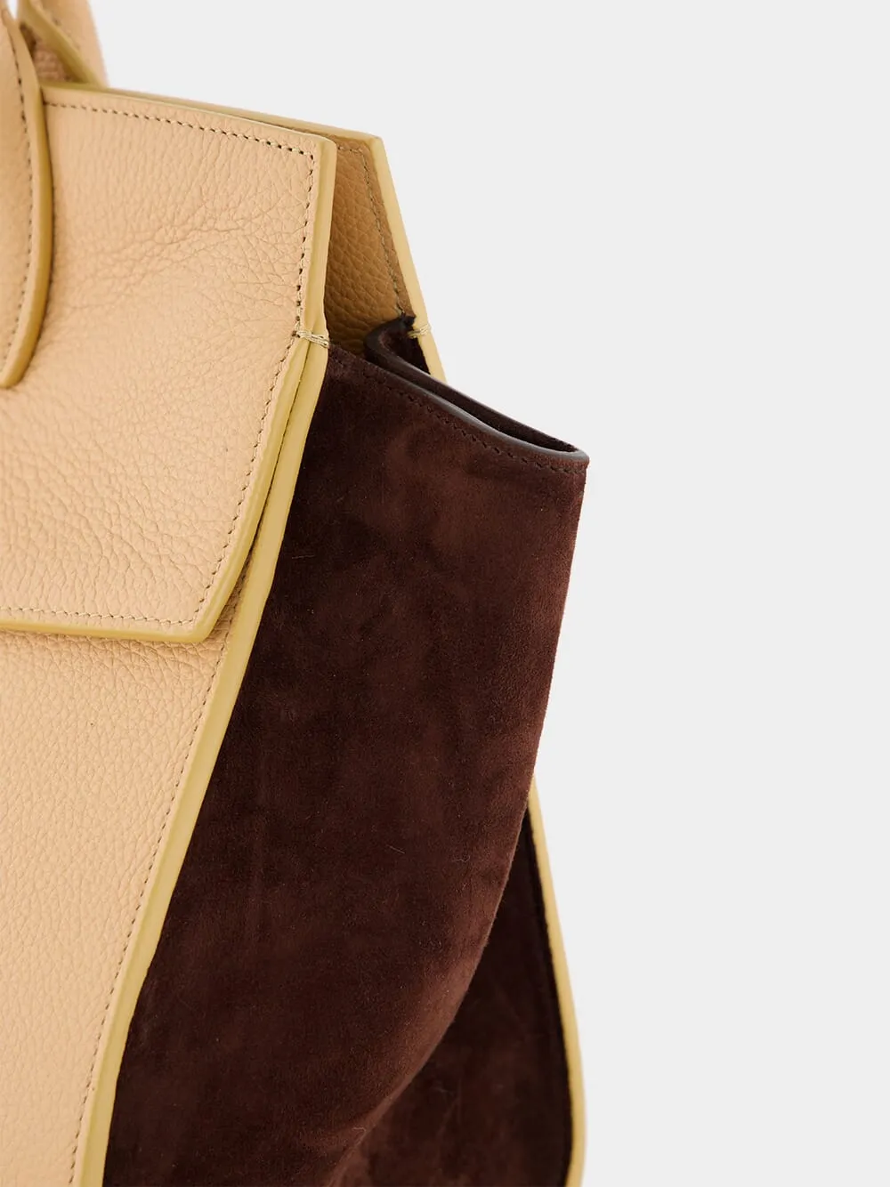 Studio Medium Hammered Calfskin Soft Bag