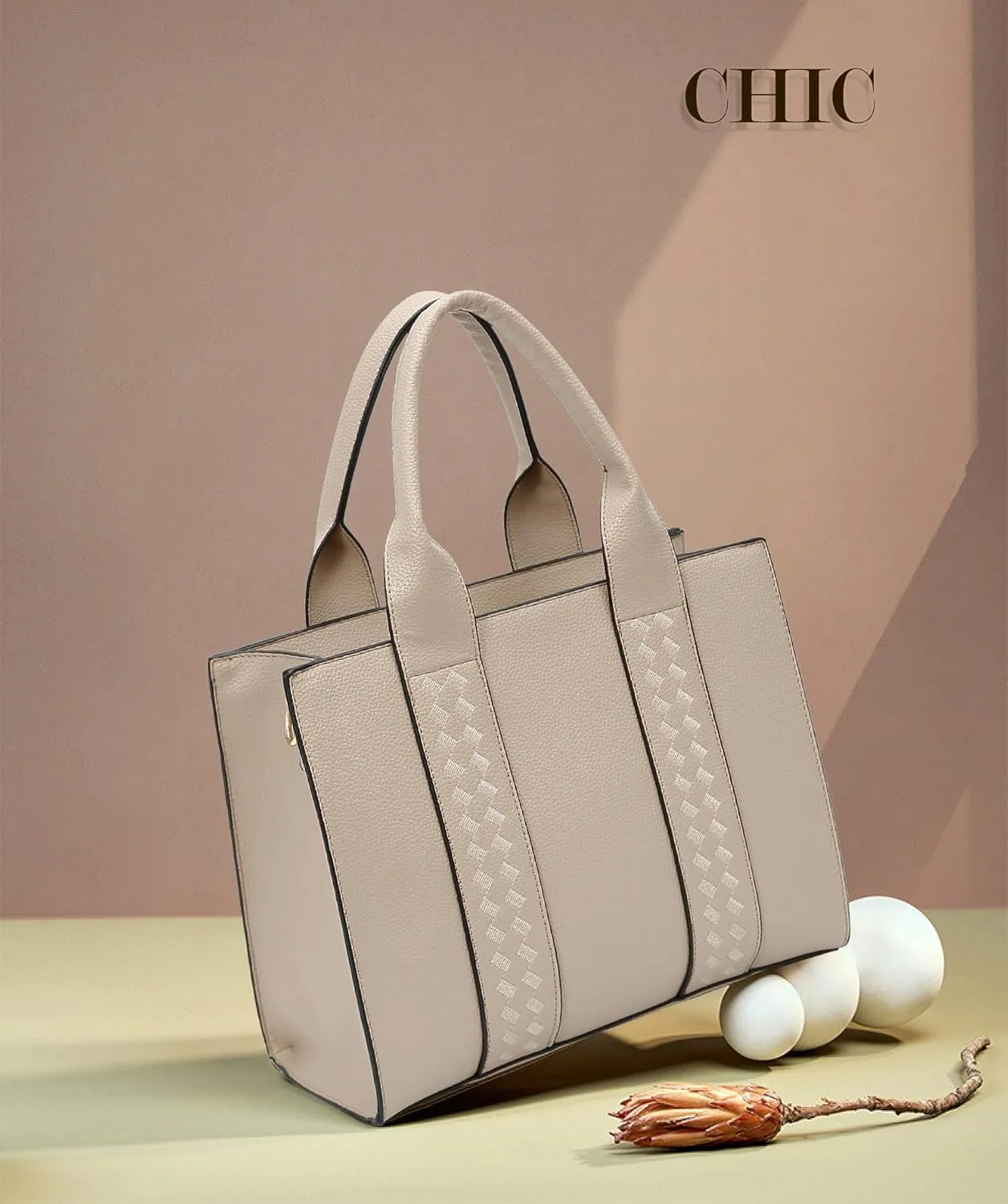 ToLFE Tote Bags for Women Top Handle Satchel Purses and Handbags PU Leather Shoulder Hobo Bags