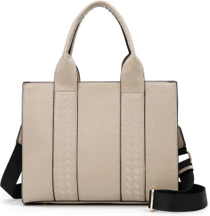 ToLFE Tote Bags for Women Top Handle Satchel Purses and Handbags PU Leather Shoulder Hobo Bags