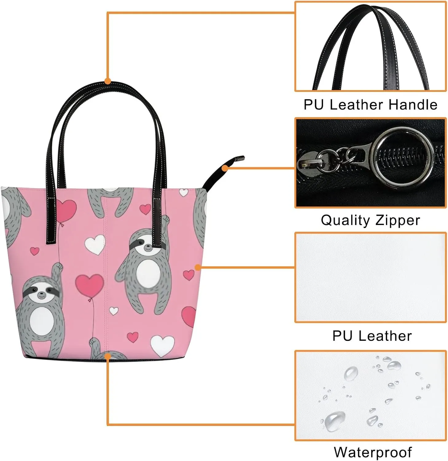 Tote Bag for Women Leather Handbags Women's Crossbody Handbags Work Tote Bags