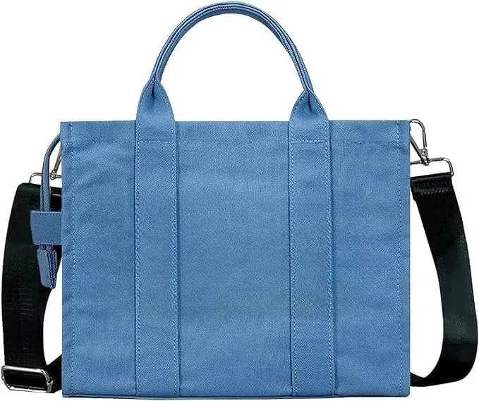 Tote Bag for Women with Zipper, Canvas Tote Bags, Crossbody Tote Bags for Work and Travel