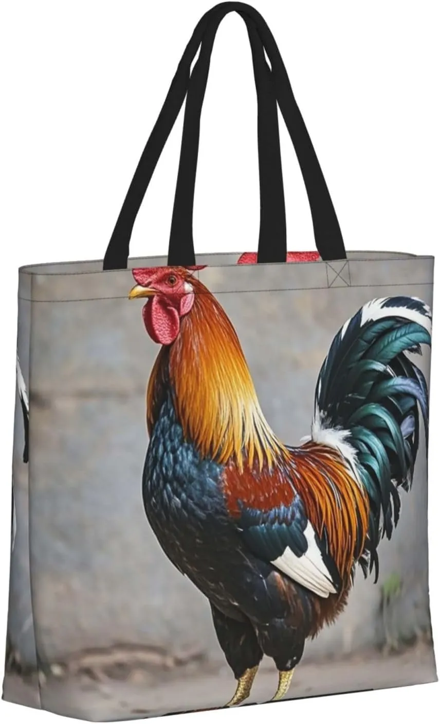 Tote Bag Large Capacity Grocery Bag With Zipper Sloth Sunflower Shopping Bag Shoulder Bag for Women