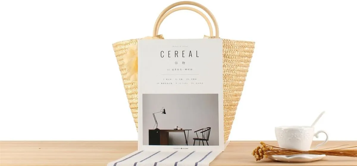 Tote Bag Straw Woven Women's Top-Handle Handbag Flower Beach Hand Bag, Purse for Women Travel Ladies Handbags Bolsos