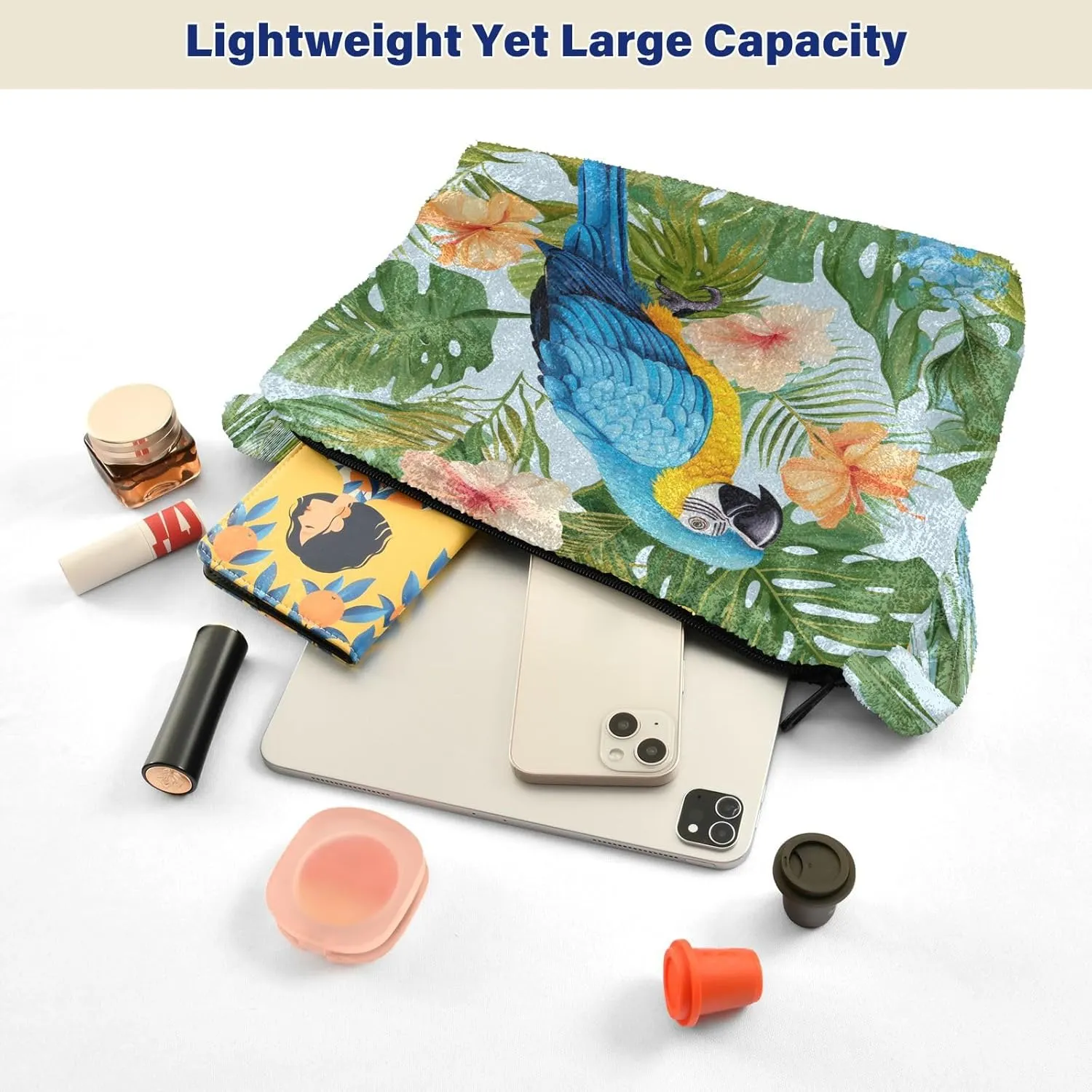 Tropical Leaves on White Women Handbags Shoulder Bag, Handbag Shoulder Bag, Womens Outdoor Bag