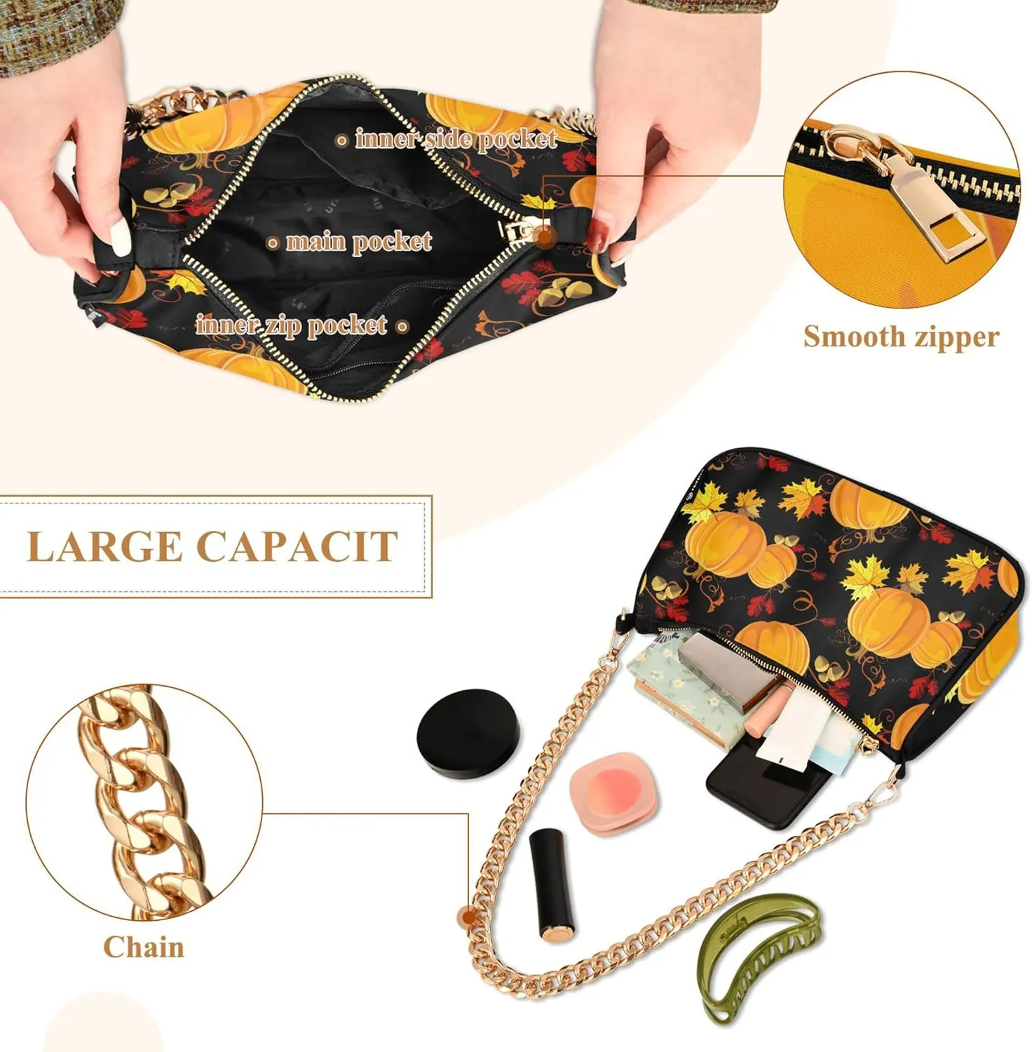 Tropical Lime Green Lady Shoulder Bag for Women Retro Formal Purse Trendy Clutch Handbag