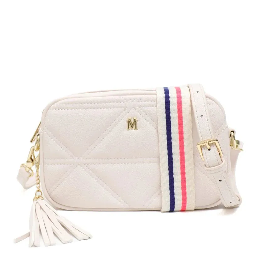 Vera May Amelia Vegan Leather Handbag | Beige