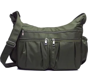 VOLGANIK ROCK Crossbody Purses for Women Shoulder Handbags Lightweight Waterproof Nylon Travel Bag Ladies Pocketbooks