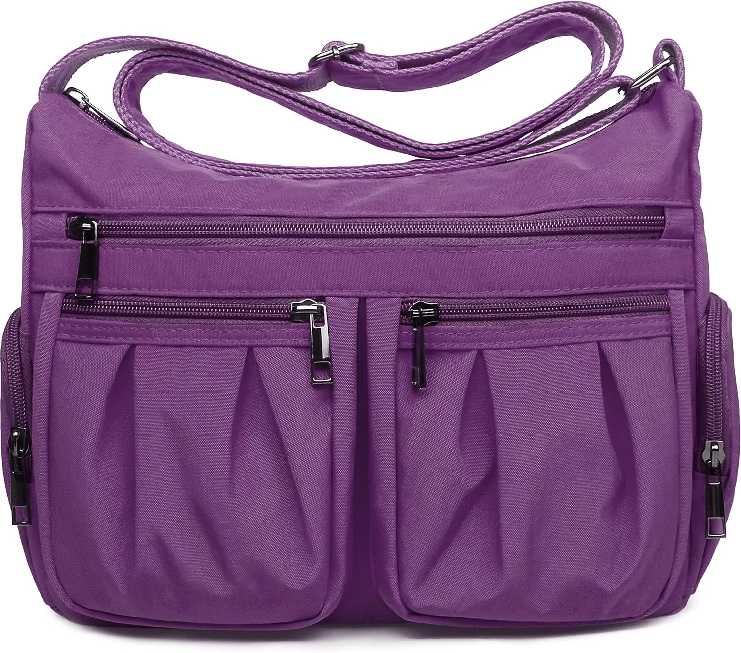 VOLGANIK ROCK Crossbody Purses for Women Shoulder Handbags Lightweight Waterproof Nylon Travel Bag Ladies Pocketbooks