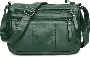 VOLGANIK ROCK Purses for Women Soft PU Leather Shoulder Bag Ladies Crossbody Purse and handbags Lightweight Pocketbook