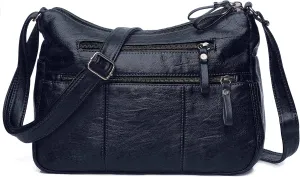 VOLGANIK ROCK Purses for Women Soft PU Leather Shoulder Bag Ladies Crossbody Purse and handbags Lightweight Pocketbook