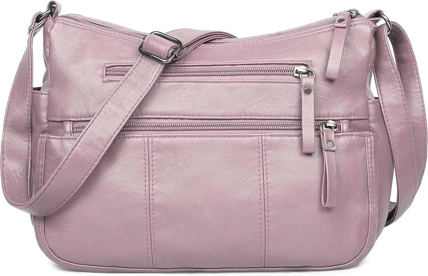 VOLGANIK ROCK Purses for Women Soft PU Leather Shoulder Bag Ladies Crossbody Purse and handbags Lightweight Pocketbook
