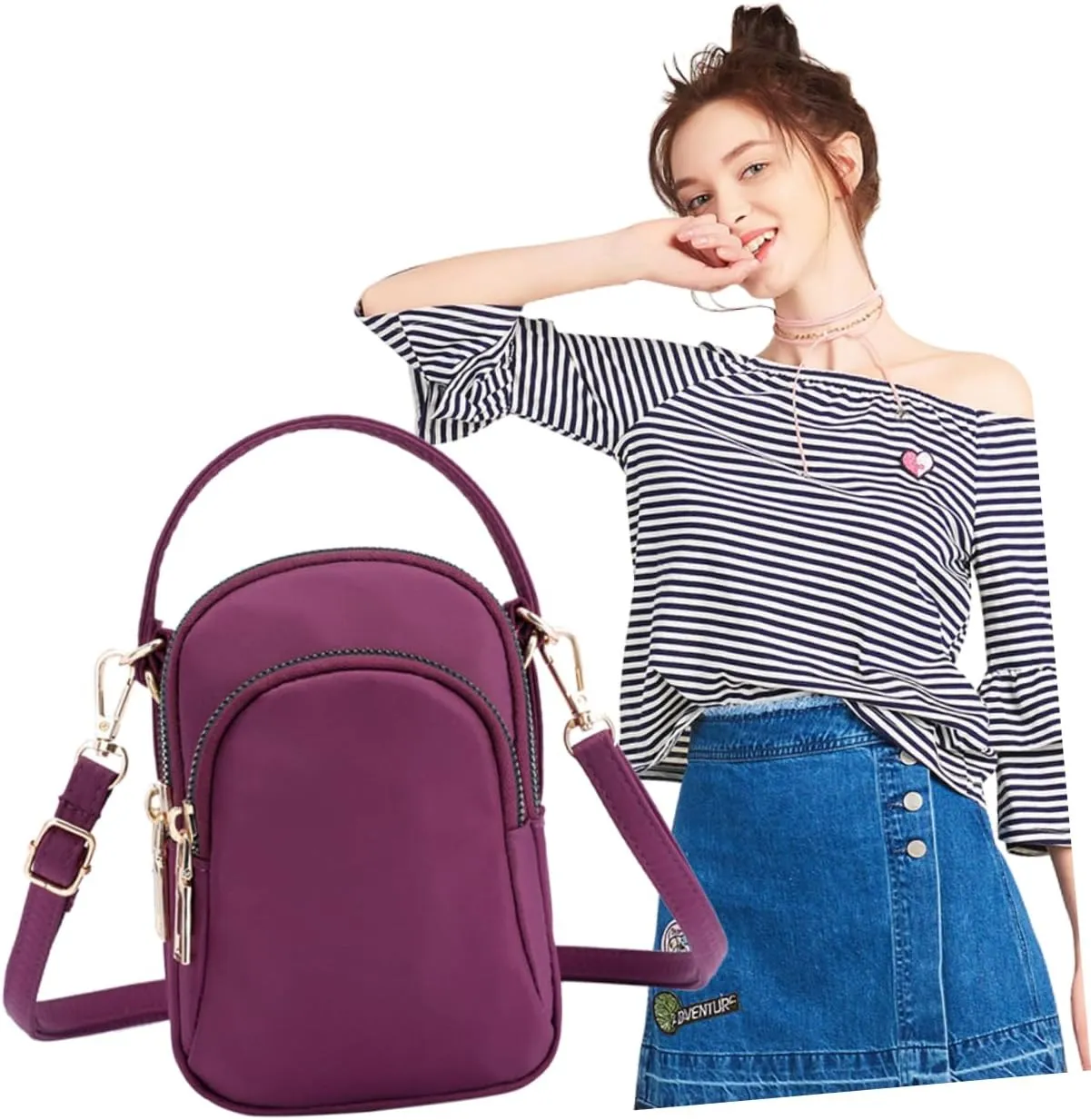 Women Cross Body Bag Women Shoulder Bag Handbags Backpack Girl Cross Body Bag Nylon Shoulder Bag Women