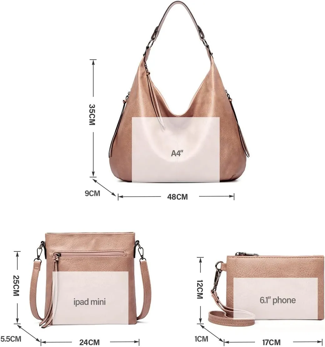 Women Handbag Leather Shoulder Bag Soft Designer Top Handle Purses