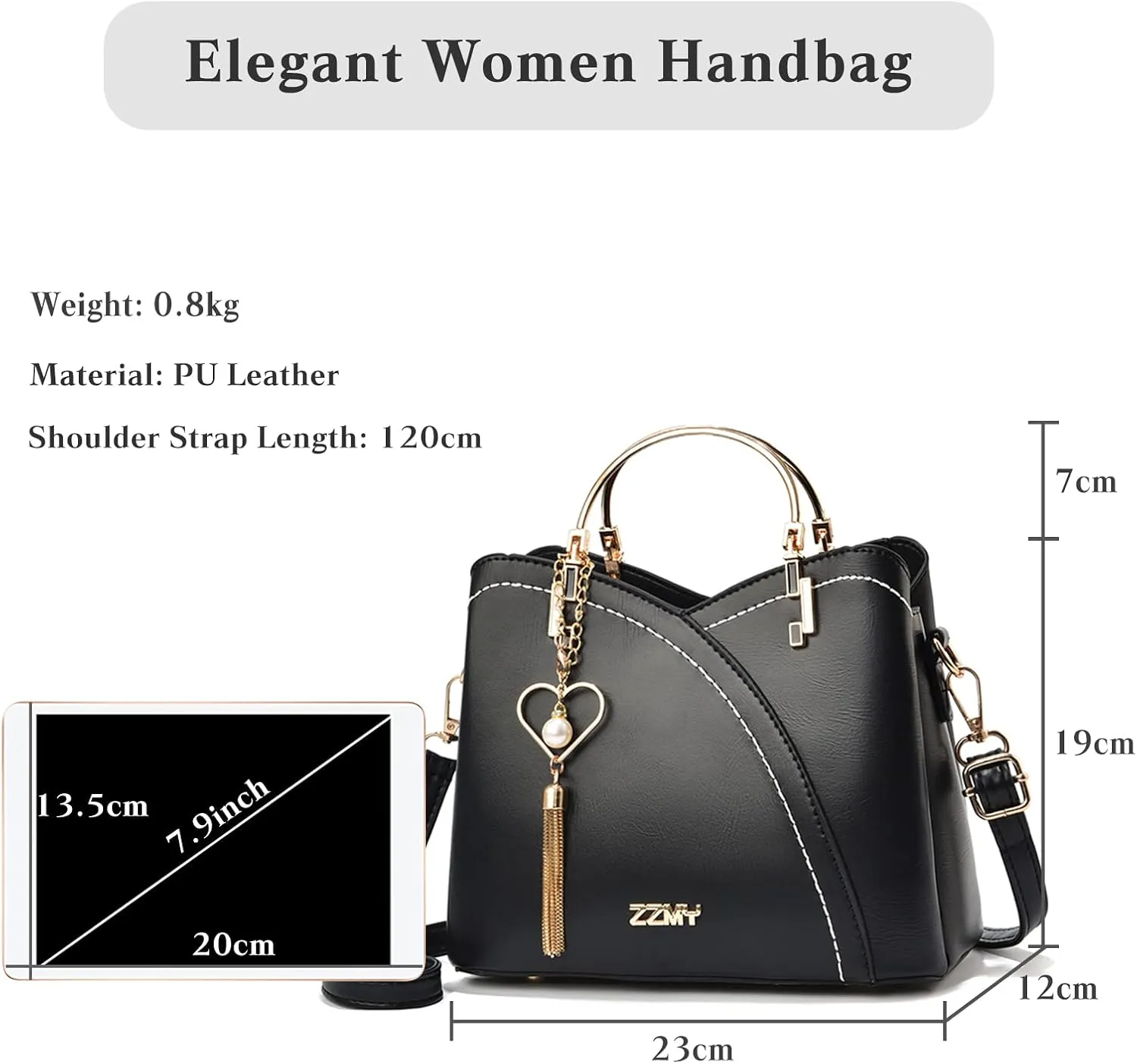 Women Handbag Tassels Bag Shoulder Bag