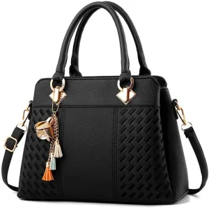 Women Handbags Casual Purse Satchel Soft PU Leather Crossbody Shoulder Bag