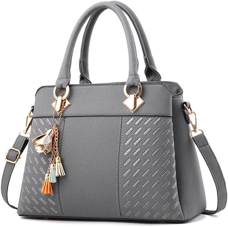 Women Handbags Casual Purse Satchel Soft PU Leather Crossbody Shoulder Bag