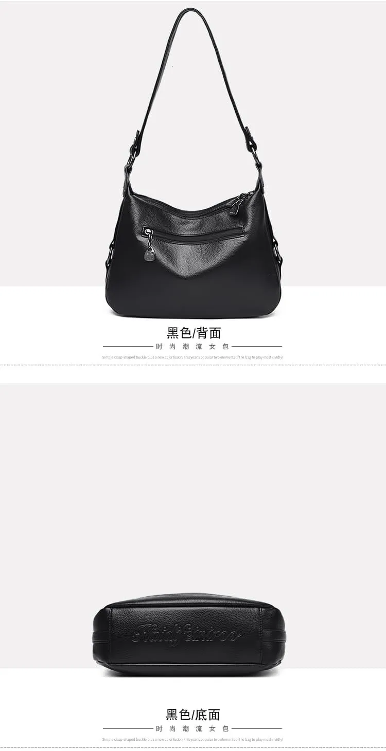 Women Handbags Soft Leather Ladies Shoulder Crossbody Purses and Handbag for Women's Messenger Bag 8156