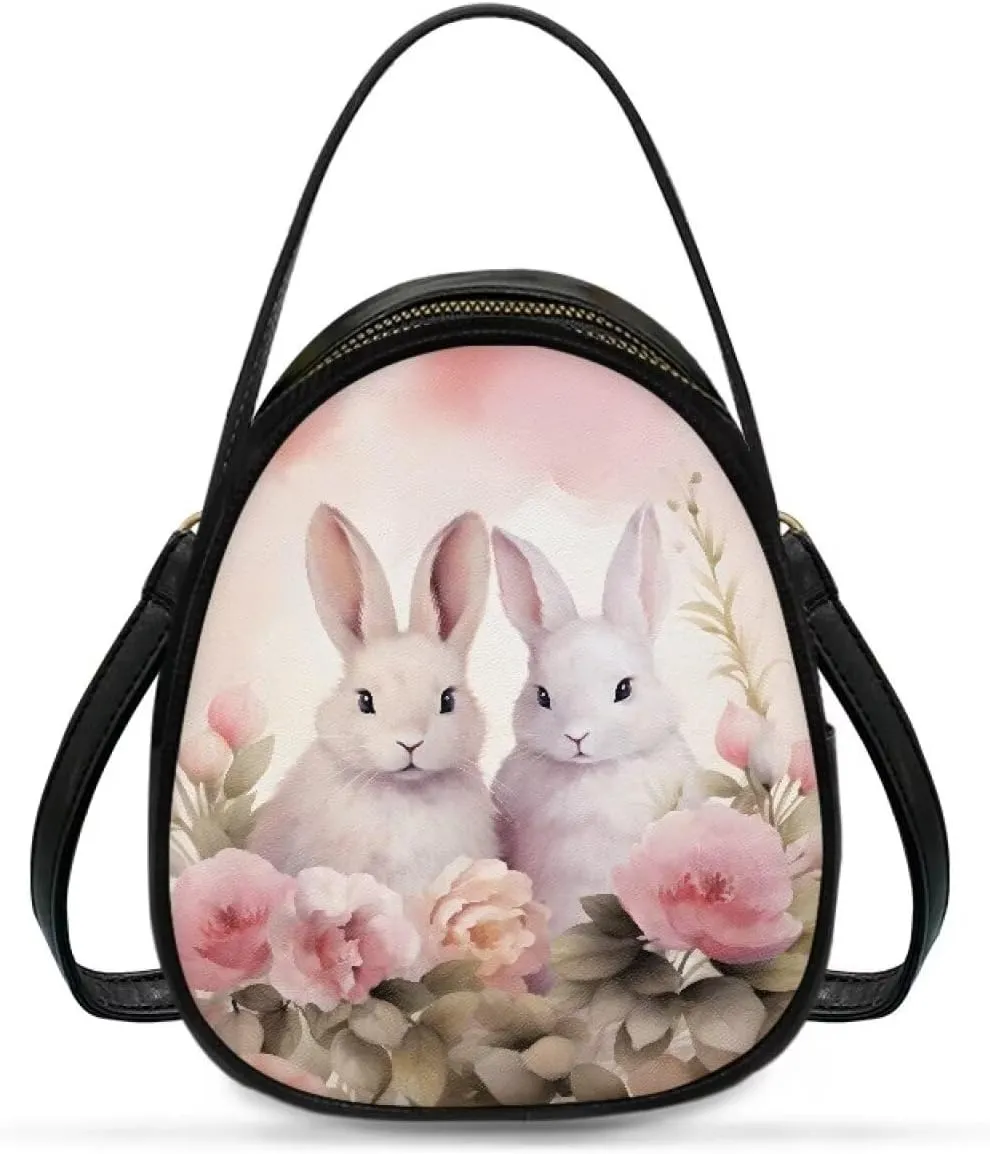 Women Small Shoulder Bag Waterproof Tote Square Satchel Handbags Lady Double Layer Portable Travel Holiday Gifts