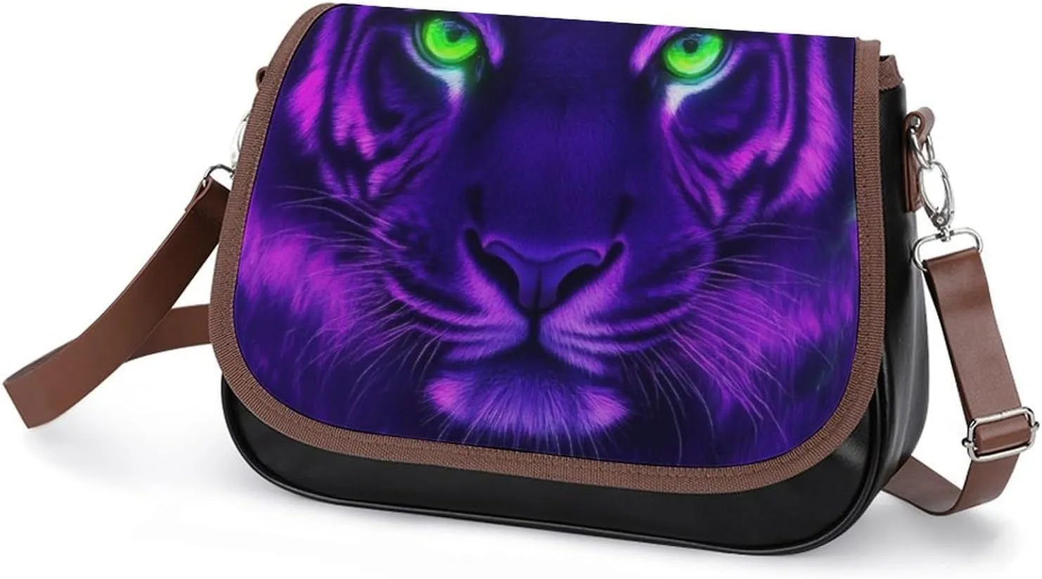 Women's Casual Crossbody Bag, Waterproof Leather Shoulder Purse Handbags for Work Travel