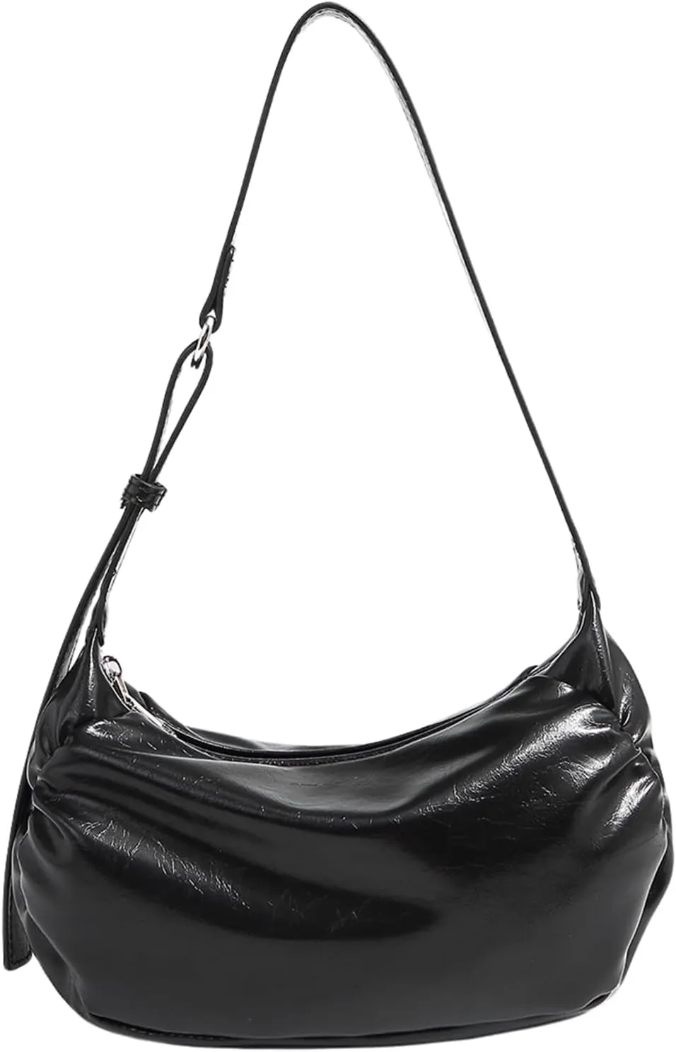 Women's Elegant Basic Shoulder Bag Zipper Lightweight Top Handle Y2K Handbags