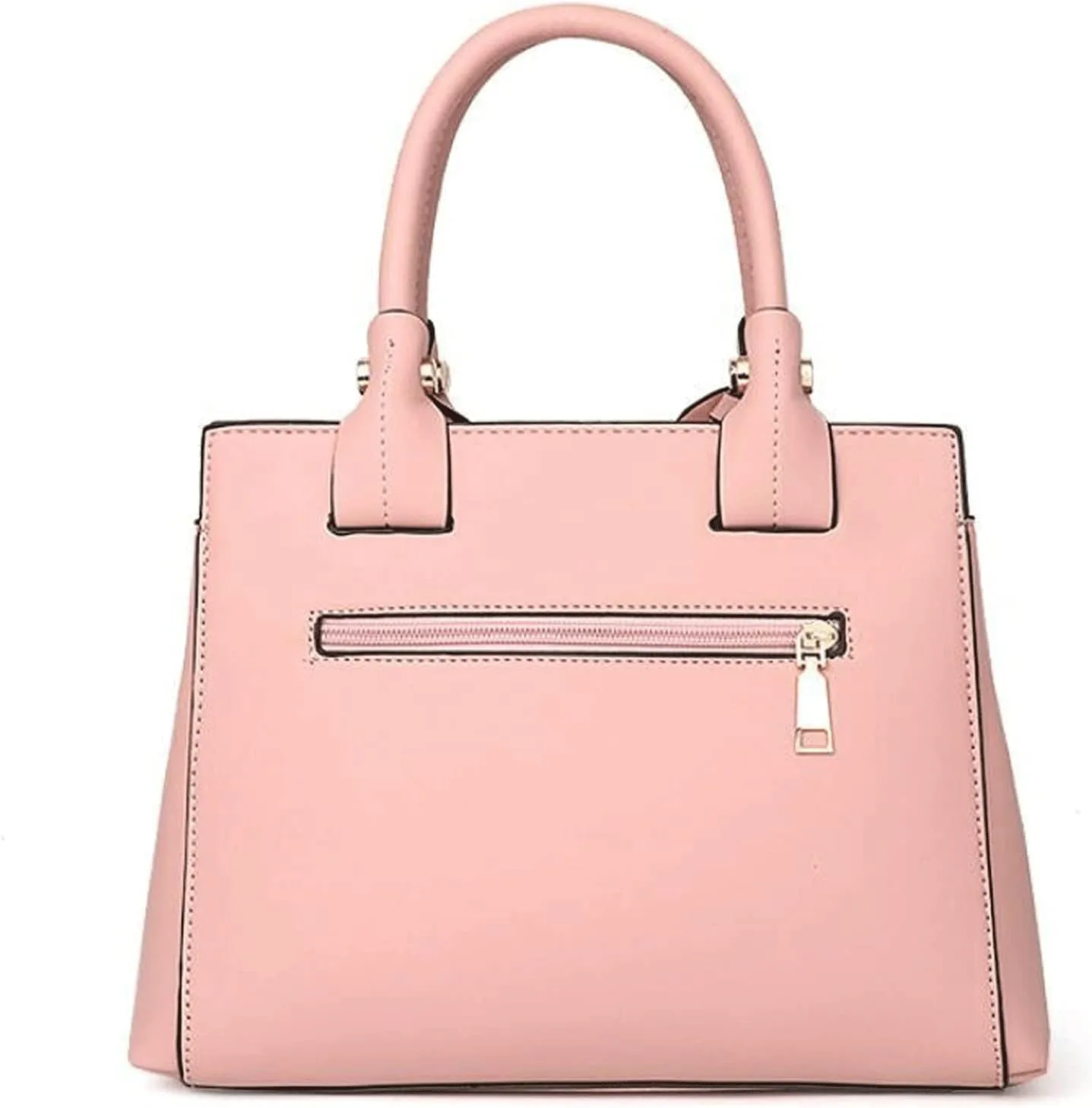 Women's Handbags Style Female Bag Lady Handbag PU Leather Female Bag Large Capacity Messenger Bag Shoulder Bag(B)