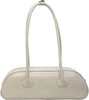 Womens Shoulder Bag Soft PU Leather Handbags Simple Bag French Armpit Bag Shopping Dating Bag for Daily