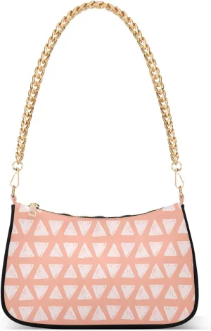 Women's Shoulder Handbags Chain Shoulder Brace for Women Bag Graphic Prints Ladies Vacation Handbags Tote Purse,Multi1